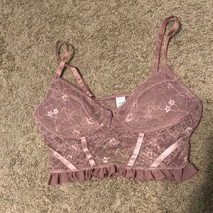 Lacey crop top